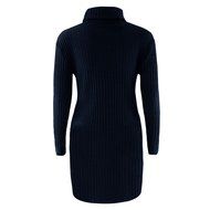 Women Dress,Haoricu Fall Womens Casual Long Sleeve High-collar Solid Jumper Turtleneck Sweater Dress Skirt Coat... N23