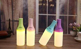Jahoo USB Mini Air Humidifier Lovely Wine Bottle Shape Mini Humidifier N3