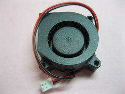2 pcs Brushless DC Blower Fan 4020S 12V 2 Wires 40x40x20mm Black Color Sleeve-bearing Skywalking N3