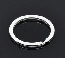 Lots 10pcs Metal Key Holder Split Rings Keyring Keychain Keyfob Accessories New N5