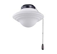 Savoy House KP-FLGC-PF-13 Indoor/Outdoor Light Kit with White Opal Glass, English Bronze by Savoy House