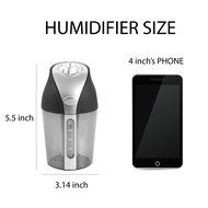Air Humidifier essential Oil DiffuserMini Ultrasonic Car Cool Mist Air Purifier 300ML USB Home &amp; Office Oil Aroma... N6