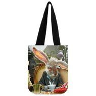 ARTSWOW Alice in Wonderland Custom Canvas Tote Bag (Two Sides) N4