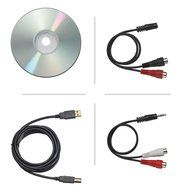 Yamaha R-S202 Bluetooth Stereo Receiver with Audio Technica AT-LP60-USB USB &amp; Analog Stereo Turntable (Black) N4