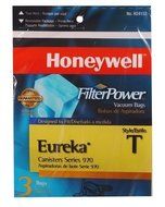 18 Eureka Style T Vacuum Bags for Eureka Canister Series 970, 18 Bags.
