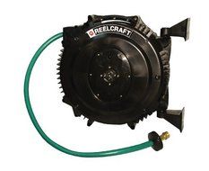 Reelcraft SWA3850 OLP 1/2-Inch by 50-Feet Spring Driven PVC Hose Reel for Water by Reelcraft