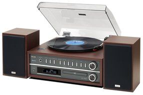 Teac BLUETOOTH All-In-One Turntable Speaker System with CD Player/USB For MP3/WMA Playback, Detachable 2-Way Speakers... N2