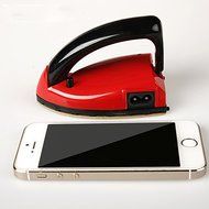 Portable Iron WAYCOM Handheld Iron Mini Travel Iron for Home or Travel - Foldable Handle N2