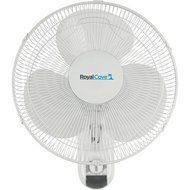 Royal Cove 2477854 3-Speed Oscillating Wall Mount Fan, 16"