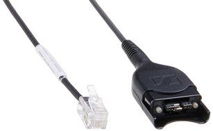 Sennheiser Bottom Cable (coiled) - 3.28ft - Quick Disconnect - Rj-11