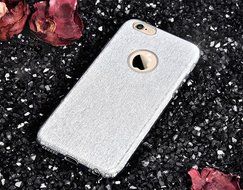 iPhone 7 Case,iPhone7 Case,ikasus Mini Love Heart Glitter Bling Crystal Rhinestone Diamonds Clear Rubber Golden... N104