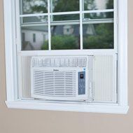 Haier ESA410N 10,000 BTU 115V Window-Mounted Air Conditioner and MagnaClik Remote with Braille N7