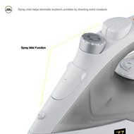 ZZ ES23571 Light Weight Steam Iron with Non-Stick Soleplate, 1200 W, White/Grey N3