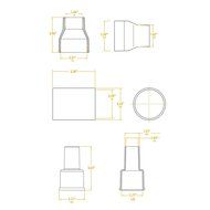 WORKSHOP Wet Dry Vacuum Adapter WS25055A Wet Dry Shop Vacuum Adapter Combo Kit N2
