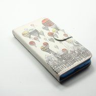 Alcatel One Touch Pop 3 Case,ikasus Colorful Painted Premium PU Leather Fold Wallet Pouch Case Flip Stand Credit... N12