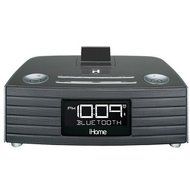 iHome Bluetooth Compact Stereo Dual Alarm Clock Radio with Large Easy to Read Backlit Display N7