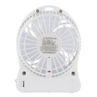 innobay 4-inch Personal Battery Operated Fan Rechargeable with LED Light, Quiet (Black) N23