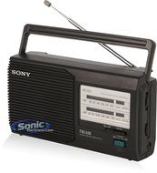 Sony Icf-24 (Icf24) Portable Am/fm Walkman Radio -2 Way Power Ac/dc Operation - LED Tuning Indicator - Carrying... N2