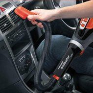 12 Volt Dc Automotive Dustbuster Includes a Long Flexible Hose, Extension Crevice Tool, Brush Tool, Washable Filter... N2