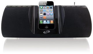 iLive iBP291B&nbsp; Portable App-Enhanced Boombox FM Radio with Dock for iPhone/iPod