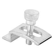 Prime-Line Products T 8724 Storm Door Panel Clip with Screws, 1/4-Inch, Aluminum,(Pack of 8) by Prime-Line Products