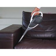 Black+Decker HFEJ415JWMF10 SMARTECH Cordless 16V Lithium 2-N-1 Floor Extension Stick Vacuum - White N10