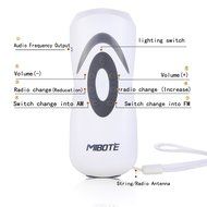 Hand Crank Charger,MIBOTE 2016 Newest Version (3 in 1) Dynamo Emergency Hand Crank Self Powered AM/FM/NOAA Weather... N2