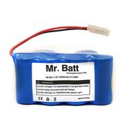 Mr.Batt 3000mAh Replacement Battery for Euro Pro Shark V1950 V1917 VX3