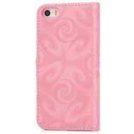 iPhone SE Case, iPhone 5/5S Case,YOKIRIN Stand Wallet Premium PU Leather with Handmade Flowing Glitter Liquid... N16