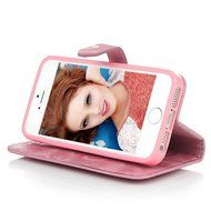 iPhone SE Case, iPhone 5/5S Case,YOKIRIN Stand Wallet Premium PU Leather with Handmade Flowing Glitter Liquid... N19