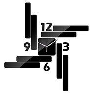 EverTrust(TM) New Hot mirror Wall Clock sticker Modern style Home Decor Living Room sofa background Stickers N3