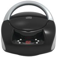 Sylvania SRCD251-Black Portable CD Radio Boombox (Black)