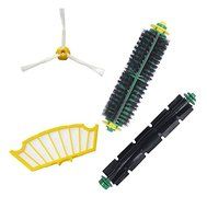 Accessory Kit for Irobot Roomba 550 500 560 557 - Includes 1 Pack Filter, Side Brush,bristle Brush and Flexible... N6
