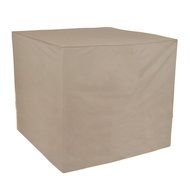 Budge English Garden Square AC Cover P9A19PM1, Tan Tweed (34 W x 34 L x 30 H)