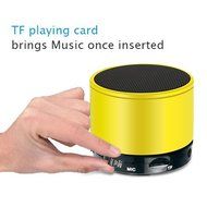 Wireless Bluetooth Speaker, Portable Stereo Outdoor Sports Lightweight Round Design Waterproof for Bathroom, Pool... N9