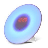 Sunrise Alarm Clock, BonyTek Wake Up Light Alarm Clock Radio Night Light Touch Control 4-Brightness Bedside Lamp... N2