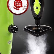 SKG 1500W Powerful Non-Chemical 212F Hot Steam Mop - Carpet and Floor Cleaning Machine (6-in-1 Accessories &amp; 3... N4