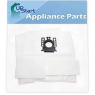 6 Replacement Miele Classic C1 Olympus Vacuum Bags with 6 Micro Filters - Compatible Miele Type GN Vacuum Bags... N5