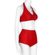 HOT Sale!Canserin Women Plus Size High Waist Push up Padded Bikini N16