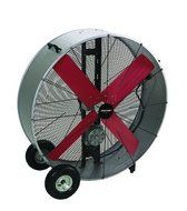 36" Heavy-Duty Belt Drive Drum Fan