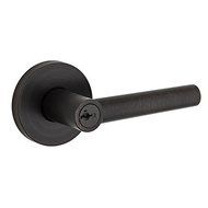 Kwikset 156MIL RDT 11P SMT CP Milan Venetian Bronze Entry Lever Featuring SmartKey by Kwikset