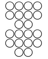Eureka / Sanitaire Upright Round Vacuum Belts 20 Pack