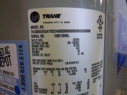 AMERICAN STANDARD New Central Air Conditioner Commercial Package THC036E3EGA23P7 ACC-7099 N3