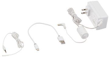 iHome IKN105WC BT Clk Spkph Remv Bty Pk Wht N3