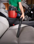 Shop-Vac 2030100 1.5-Gallon 2.0 Peak HP Wet Dry Vacuum, Small, Red/Black N6