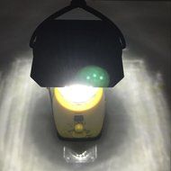 iRonsnow IS-049 Solar Hand Crank Dynamo Emergency LED Camping Lantern Flashlight with FM AM Radio, 500mAh Backup... N3