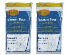 6 Eureka EX Allergy canister Vacuum Bags Excalibur, Home Cleaning System, Oxygen Vacuum Cleaners, 60284, 60284A...