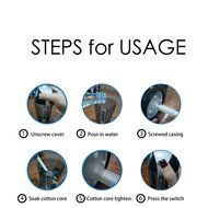 Air Humidifier essential Oil DiffuserMini Ultrasonic Car Cool Mist Air Purifier 300ML USB Home &amp; Office Oil Aroma... N8