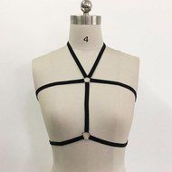 HOT Sale!Women Bandage Alluring Bra Bustier,Canserin Harness Elastic Cage Strappy Hollow Out N28