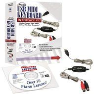 New EMEDIA MUSIC EK05097 USB MIDI Keyboard Interface Kit